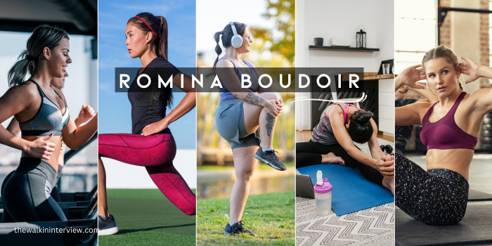 working out with two guys . romina boudoir