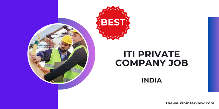 iti private company job