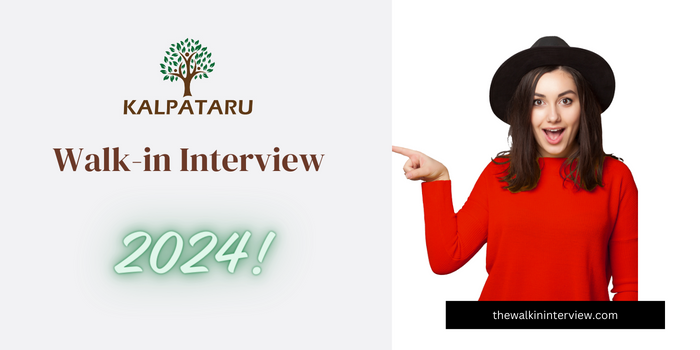 Kalpataru walk in interview